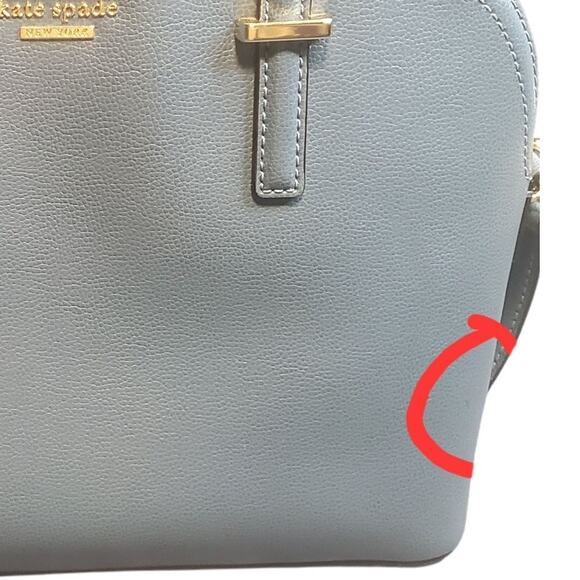 Kate Spade Patterson Drive Medium Dome Satchel and Wallet Set Blueberry Cobbler - Picture 3 of 16